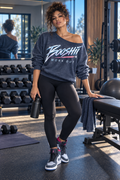 BOOSHII — Retro Fitness Sweatshirt & Leggings
