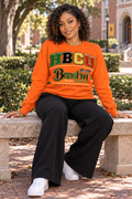 Orange Heritage Sweatshirt — HBCU design preview; One sweatshirt