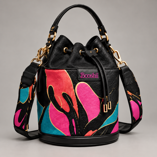 BOOSHII Multicolor Bucket Bag design preview